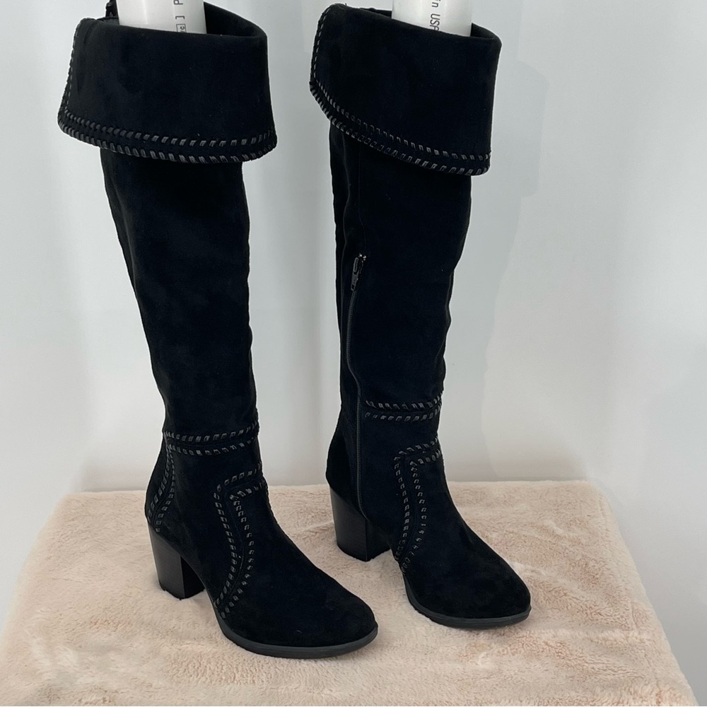 AMERICAN RAG SIZE 7M Black Knee-High Women's Boots